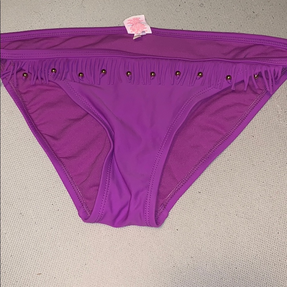 Purple swimsuit bottom